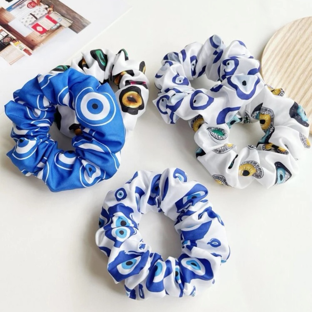 Evil Eye Scrunchies - Picture 4 of 6